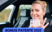 donna con la patente- bonus